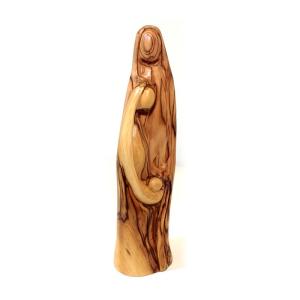 Faceless The Holy Family Carved From Olive Wood