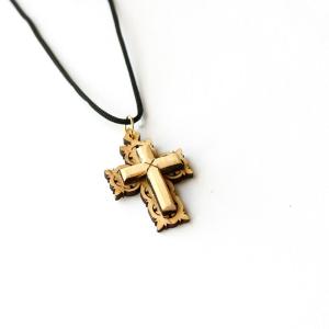 Genuine Olive Wood Cross