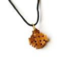 Small Genuine Olive Wood Jerusalem Cross
