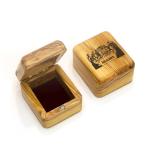 Last Supper Scene Engraved On Olive Wood Box