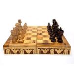Chess Set Made From Olive Wood