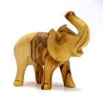 Olive Wood Elephant Made In The Holy Land – Large