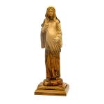 Expectant -Pregnant- Virgin Mary Olive Wood Statue From Bethlehem