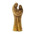 Abstract Olive Wood Holy Family statue From Bethlehem