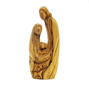 Faceless Holy Family Handcrafted Olive Wood Figurine