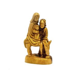 The Holy Family ‘Flight To Egypt’ Olive Wood From Bethlehem