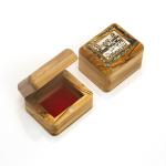Beautiful Olive Wood Jewellery Box Featuring Mother of Pearl and Abalone ‘Jerusalem’ Design