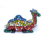 Camel Sitting Made From Colorful Mosaic