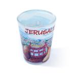 Shot Glass With a Camel and Jerusalem Scene