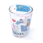 Shot Glass With Different Cities Of The Holy Land
