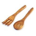Salad Set-Spoon And Fork- Handcrafted From Olive Wood