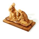 Jesus Washing The Disciple’s Feet Hand Carved From Olive Wood