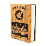 King James Version Holy Bible With Olive Wood Cover From Jerusalem