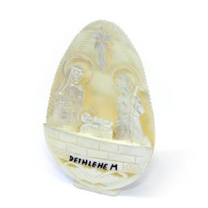 Mother Of Pearl Nativity Scene Made In The Holy Land