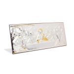 Frame of Holy Communion in Upper Room in Silver 955