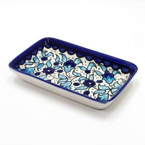 Hand Painted Armenian Ceramic Dish From Jerusalem