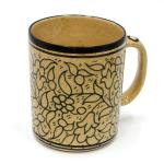Armenian Ceramic Classy Mug Hand Made In Jerusalem
