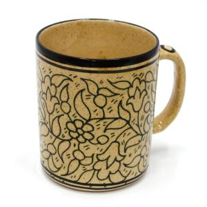 Armenian Ceramic Classy Mug Hand Made In Jerusalem