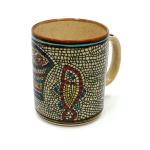 Hand Painted Ceramic Mug With Tabgha ‘Loaves And Fishes’