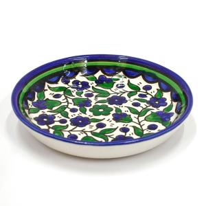 Armenian Ceramic Small Bowl Handmade In Jerusalem