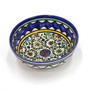 Armenian Ceramic Handmade Small Bowl – Floral Design