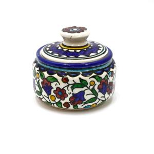 Flowers Armenian Ceramic Handmade Jar