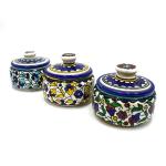 Set Of Armenian Ceramic Handmade Jars