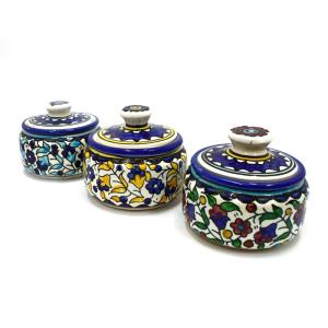 Set Of Armenian Ceramic Handmade Jars