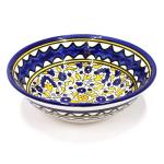 Flowers Armenian Ceramic Bowl Handmade