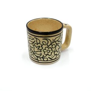 Hand painted And Handmade Armenian Ceramic Espresso Cup