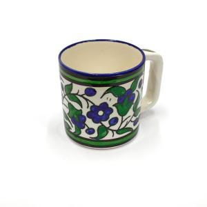 Armenian Ceramic Espresso Cup Made In Jerusalem