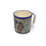 Tabgha Mosaic ‘Loaves And Fishes’ Armenian Ceramic Espresso Cup