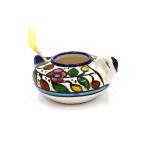 Handmade Armenian Ceramic Oil Lamp