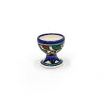 Armenian Ceramic Egg Cup With Floral Pattern