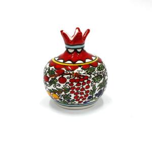 Pomegranate With Seven Species Of Israel in Armenian ceramic
