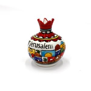 Pomegranate With Jerusalem Handmade From Armenian ceramic