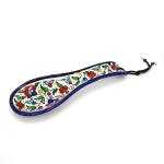 Ceramic Spoon Rest In Armenian Style of Jerusalem