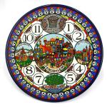 Holy Land Armenian Ceramic Clock – Large