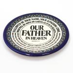 Armenian Ceramic ‘Lord’s Prayer’ Hanging Plate