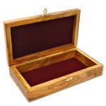 Jewels Box made of Olive Wood and Armenian Ceramic – Jerusalem