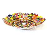 Emanuel Decorated Metal And Hand Painted Jerusalem Bowl