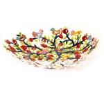 Metal Laser Cut Hand Painted Bowl