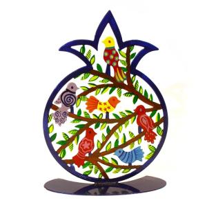 Emanuel Hand Painted Metal Pomegranate