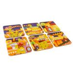 Set Of Six Coasters Jerusalem Designs