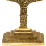 Handmade Seven Branch Brass Menorah