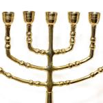 Classical Brass Menorah