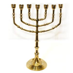 Classical Brass Menorah