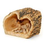 Natural Olive Wood Branch with Bark Nativity