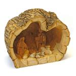 Natural Olive Wood Branch with Bark Nativity