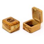 Jerusalem Olive Wood Jewelry Box